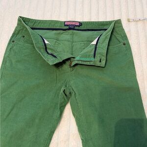 Vineyard Vines Women's Green Corduroy Pants